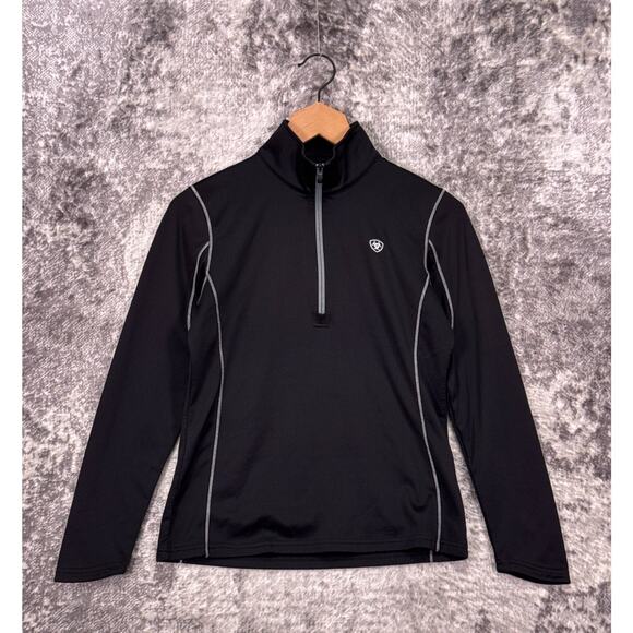 Ariat Tek 1/4 Zip XS Womens Heat Series Long Sleeve Base Layer - Picture 1 of 8